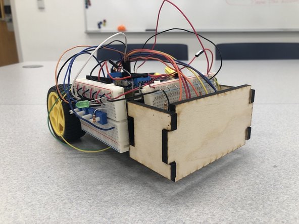 There are 3 pieces to the light shield which fit together like a puzzle piece. The file you will be using with the GlowForge laser cutter is named lightshield1.  Using this file, follow the Dozuki tutorial for laser cutting here.