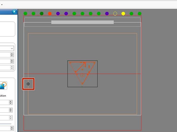You now need to set the locations of the lower left corner and upper right corner of your copper clad board so the mill knows where to operate.  Move the Material Settings window so that you can see the entire milling bed.