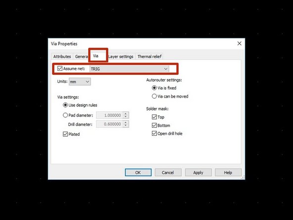 Go through and connect the rest of your components until all of the ratsnest is gone.  You will most likely need to use vias as you switch between top and bottom layers.  Try to lay out your components in such a way as to minimize the number of vias you need.