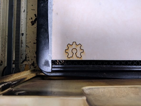 When your job is complete, press the fan button once to turn off the fume extractor. The LED indicator ring will turn off.