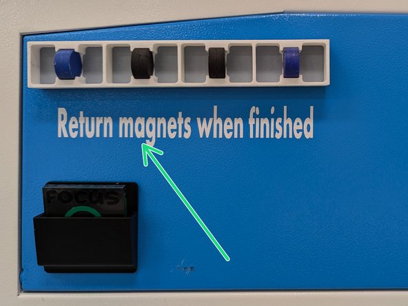 Close the lid of the cutter and turn off both power switches.  Remove your maker card from the portal box.