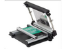 Solder paste application with stencil printer