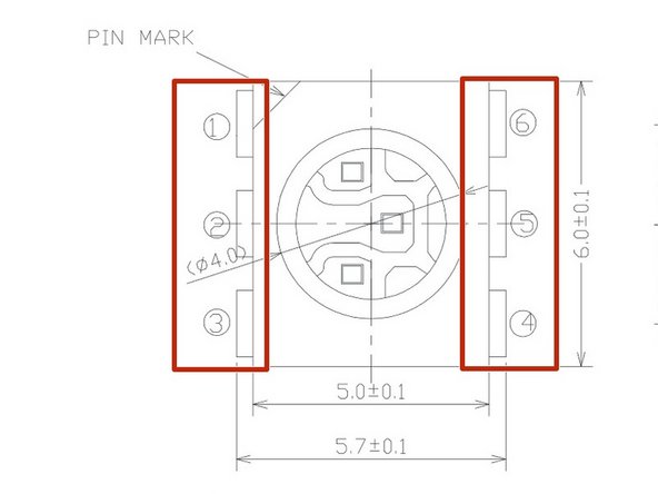 In the final window, confirm that the pin numbering is correct (refer to the datasheet) and make any adjustments necessary for your component.