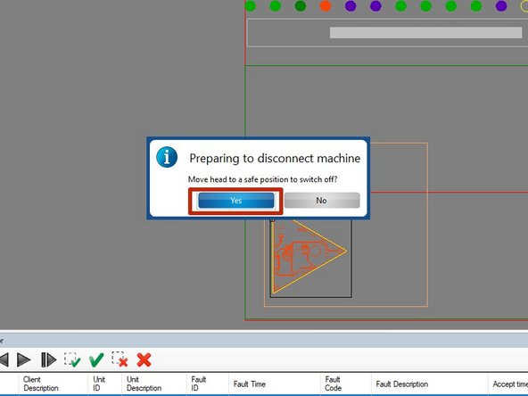 In order to avoid causing problems for the next user, it is imperative that these instructions are followed in the order shown here.  Failure to follow the steps in this order will cause problems the next time the mill is used.