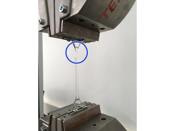 Name your specimen and depending on test method enter specimen dimensions. A good name for a specimen would be: YYYY-MM-DD_username_material where YYYY-MM-DD is the date. You may also want to add a specimen id at the end.