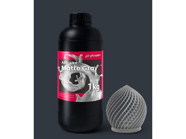 If you need to put more resin in, you can use the Phrozen ABS-like resin. If you have questions or need to change to a different type, please ask the Lab Director