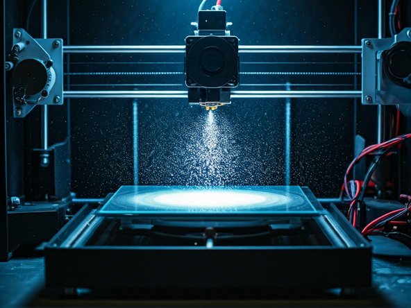 ABS is typically extruded at around 230 deg C, requires a heated build plate of around 100 deg C and also requires an enclosed printer.