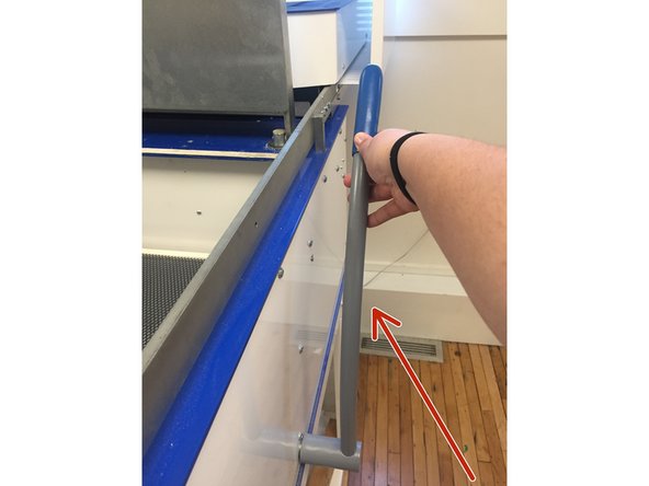 The vacuum form bed is the flat surface in which your object is going to be placed on.