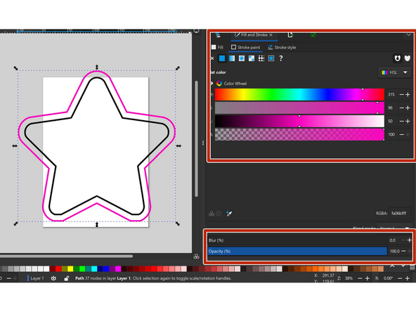 Select the design and use ctrl + D to duplicate the design
