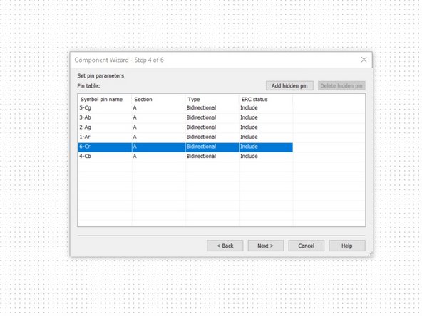 Refer to page 7 of the datasheet for the proper pin names/descriptions.