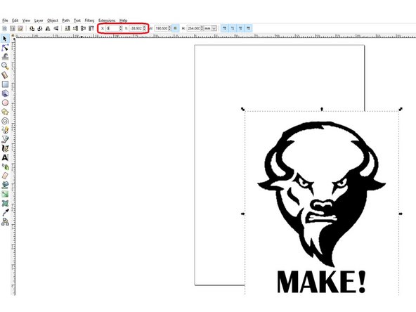 Once the file is in Inkscape, you can: