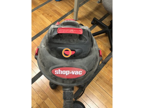 When you are done sanding your part, turn off and unplug the sander.