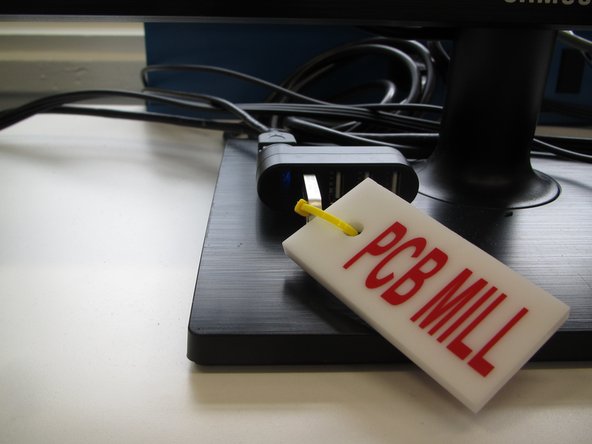 Please use the USB hub below the computer monitor.  Avoid using the USB ports on the front of the computer to prevent damage to these ports.