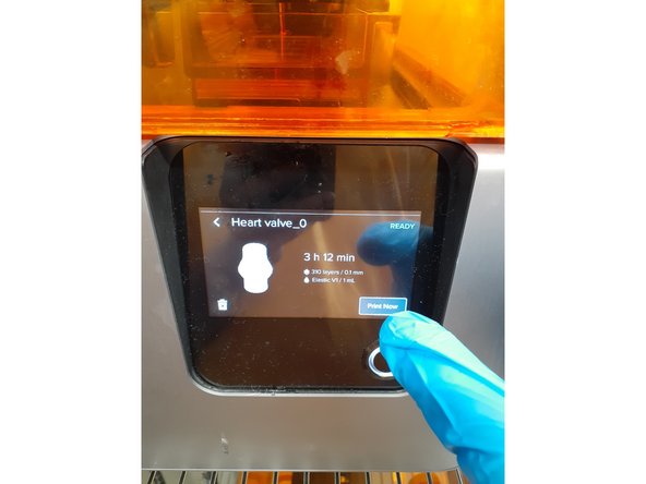 Tap Print Now. This will not immediately start the print. It will only begin the process and prompt you on next steps