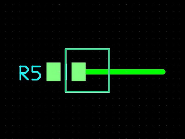 Keep in mind that traces for surface mount components should begin on the layer on which the component is mounted.