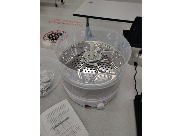 Place the second roll of filament just as you did with the first roll