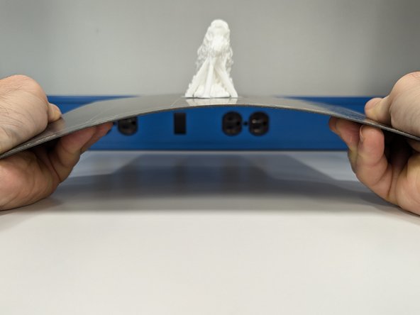 Never remove parts while the print surface is still attached to the printer.  This can throw off calibration, causes errors with bed leveling, or otherwise damage the printer.