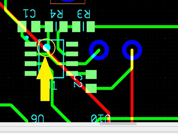 Check your PCB design file to make sure you align the 555 timer properly.