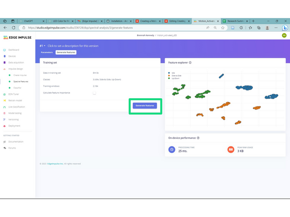 Don't change anything else, and then select "Save Parameters."
