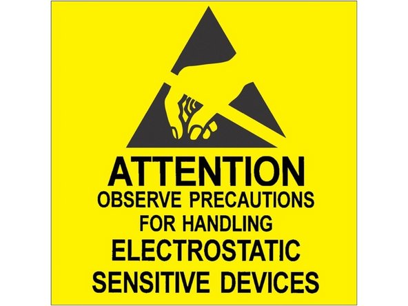 Before proceeding, you should be familiar with electrostatic discharge (ESD).