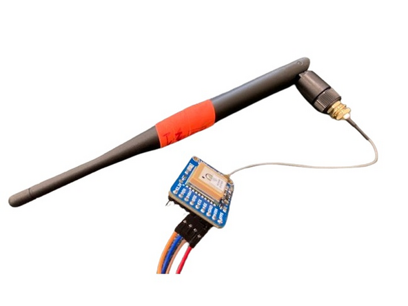 Use the Adafruit example code to make sure that your board is hooked up correctly. If you only receive Waiting for a fix..., you may need to move the antenna on the board. If having trouble, use the exterior antenna included in the kit to extend range. This may enable you to get a signal from indoors. If not, you may need to go out back to a clear area.