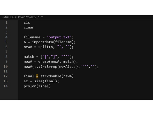 To earn a badge for this component, we'll need to do something meaningful with the data. Since there's not much more to explore with the camera, you will try to export the results and format them into something more usable.