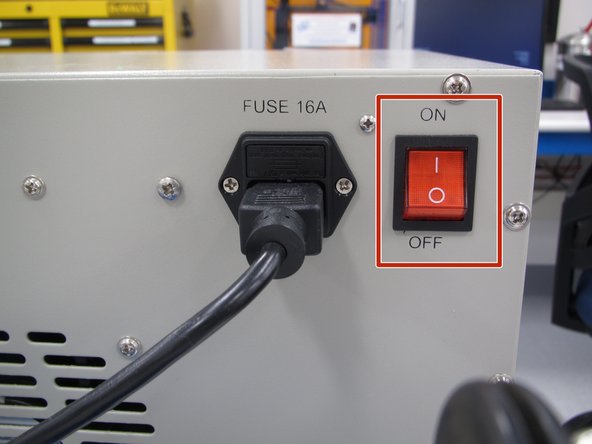 The PCB may still be too warm to handle.  Use caution when picking it up.  You may open the drawer and let the board cool for a minute or two if you wish.