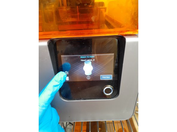 Before touching machine, put on PPE including safety glasses and gloves