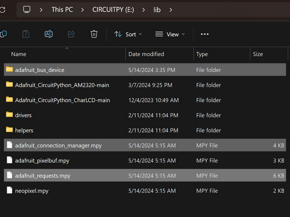 To fully utilize the Feather's onboard capabilities, we will need a few specific libraries.