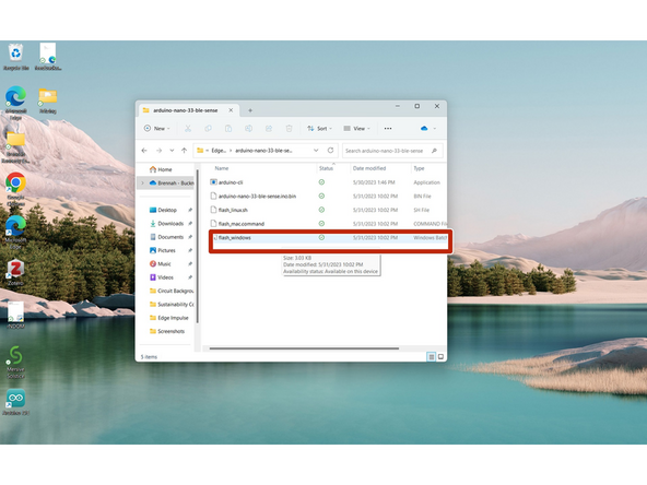 Once connected, DOUBLE click the Reset button. The orange light will turn on on your microcontroller.