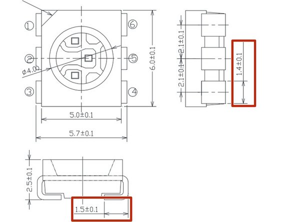 Specify the dimensions of the pads.  Pads are conductive areas on your PCB where the leads (legs) of your components will make contact with the board and have traces (wires) connect to it.  The pad dimensions can be inferred from the datasheet by looking at the dimensions of the leads.