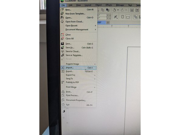 At this point, you may begin drawing your image using the text and shape icons on the left side of the toolbar.