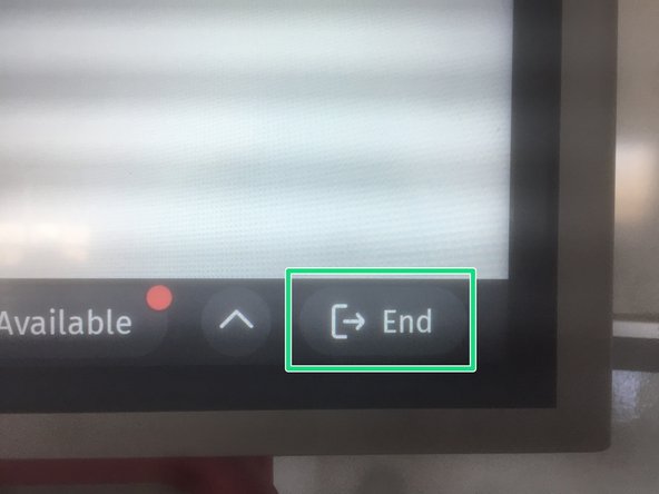 After you finish, close any opened applications in the background.