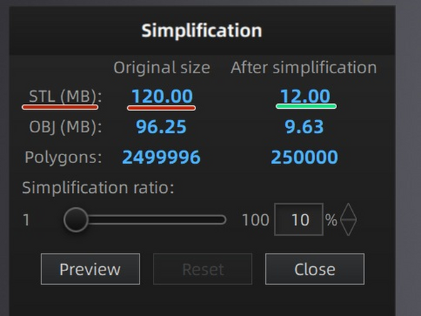 If you want to 3D print a scanned object, there are a few extra steps you need to take.