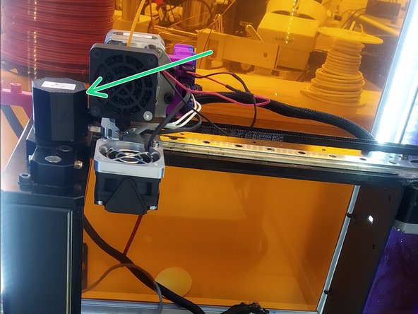 The bed may or may not drop after your print completes, depending on the amount of friction in the z-axis drive.