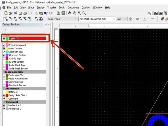 Once all of your components have been placed in such a way as to minimize ratsnest length and the number of ratsnest intersections, you are ready to begin laying traces.