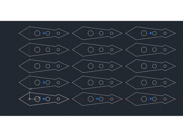 If we wanted to make a lot of the pointers we can use the array command to make many.