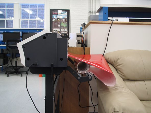 Be sure to leave a good amount of slack (several feet) of vinyl unrolled before feeding the end into the vinyl cutter.  If there is not enough extra vinyl unrolled the roll will be pulled from the silver rollers and cause your cut to fail.