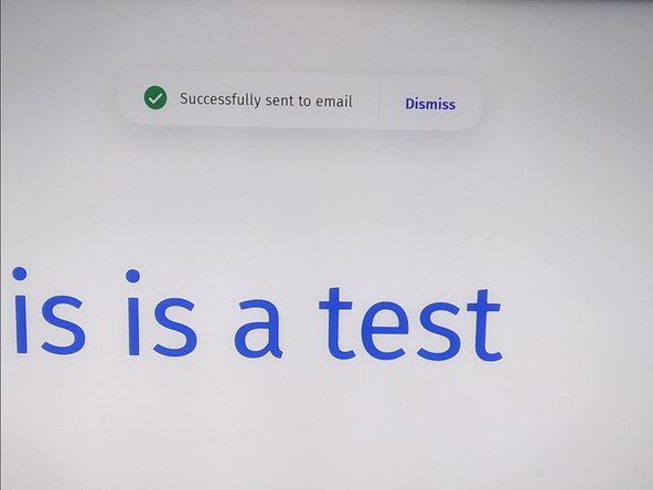 Type the email to which you want to send the pdf file.