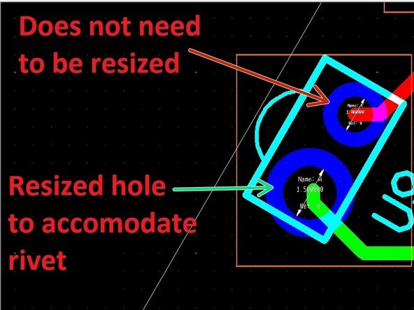Traces for through hole components can begin on either side due to the nature of the plated through holes.  However, boards fabricated in the Maker-E require extra attention to plated through holes.