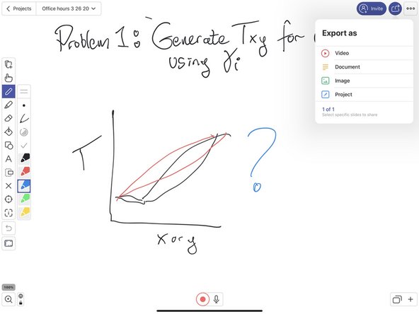 Click in the upper left to give what you're doing a meaningful name, like &quot;Office Hours 3 20&quot;
