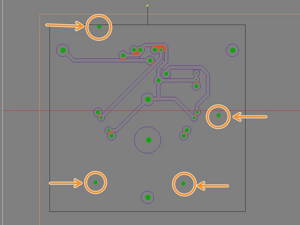 Next, you need to position your PCB on the copper clad material. If the material is new you do not need to worry about overlapping with previously milled PCBs.  If the copper clad material has been used previously, you will need to carefully position your PCB so as not to overlap with any existing holes, routes, etc. on the copper clad material.
