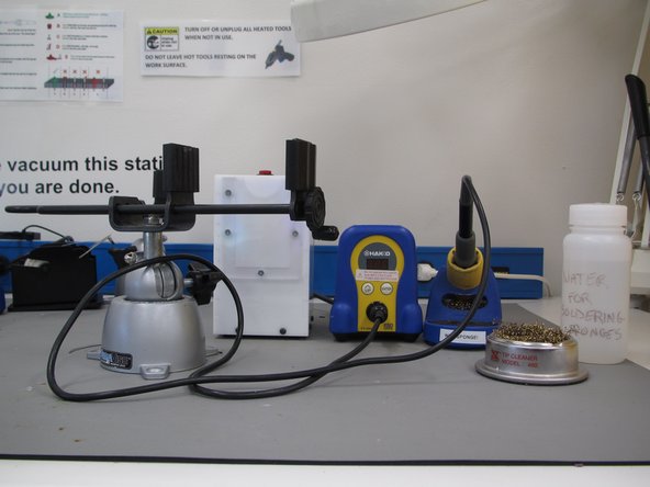 Once you have your rivets installed you can move on to using the Pick and Place to place any surface mount components your PCB contains. When you are done placing and reflowing your surface mount components you may read the soldering tutorial to attach your remaining through hole components.