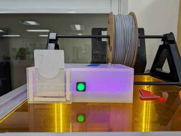 Speak with a Maker-E tech to have them place the printer in training mode for you.  The Portal box should illuminate purple to indicate training mode.