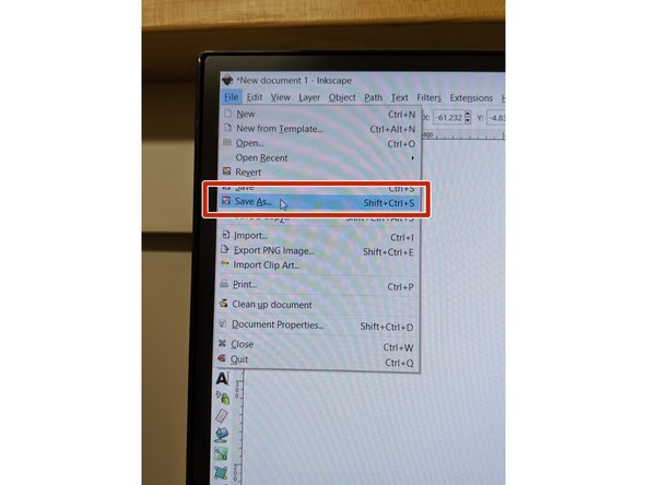 Save your file as a .dxf by going to File -> Save As -> .dxf.