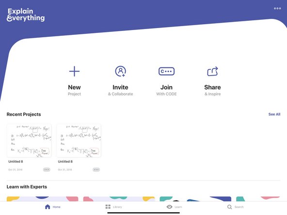Explain Everything can do A LOT. You in fact don't need Zoom to share this screen. I recommend looking into its tutorials on its webpage. BUT in the meantime, here's the simple case for use with Zoom.