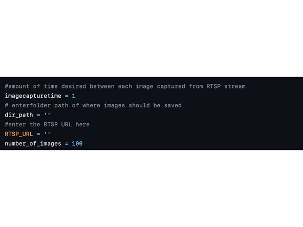 Now that you have your RTSP Stream URL working it is time to use your simply copy the code I wrote here