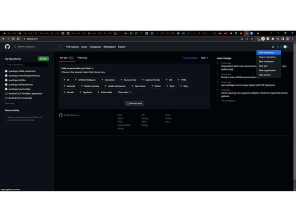 If you are doing a Senior Design project, Matt Lamparter should do this step for you under the Bucknell-ECE GitHub, and you will need to give your emails to him so he can add you as a contributor.