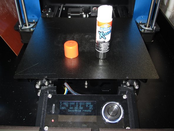 Make sure the print surface is centered on the magnetic bed.
