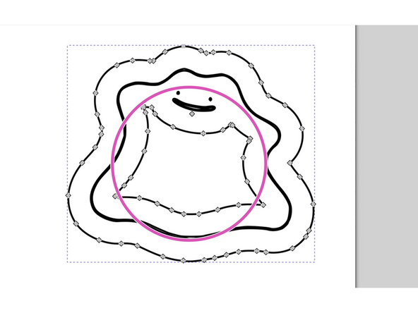 This happens with text and images that already had a outline!